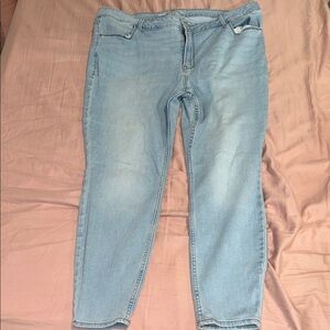 Old Navy Light Blue High-Rise Jeans